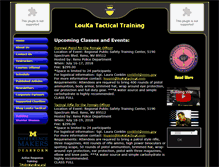 Tablet Screenshot of loukatactical.com